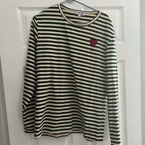 Long Sleeve Striped T